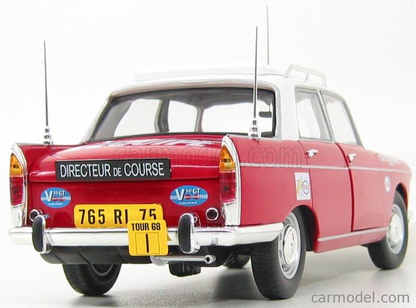 Modèle Réduit Peugeot 404 Tour De France 1968 - Échelle 1/43 Par Norev/Atlas - Neuf