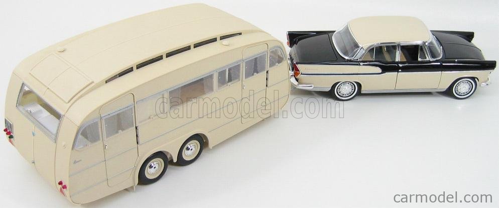 NOREV – Réf 91 + 93 – SIMCA Chambord + Caravane Digue et Cie - Jeux & Jouets