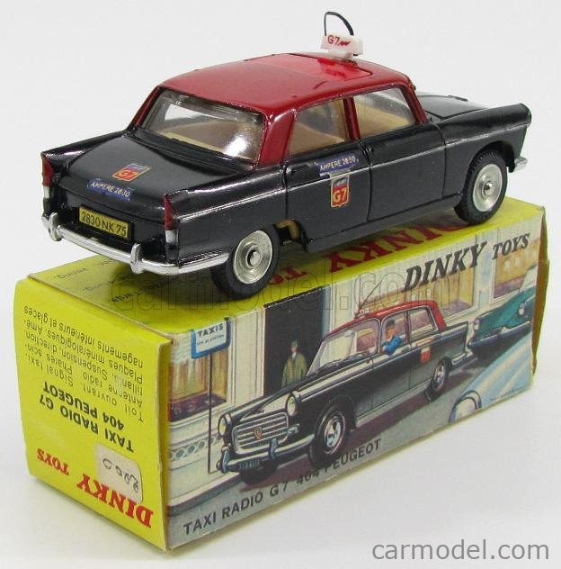 DTF576 antenne 1400 Peugeot 404 taxi G7 DINKY TOYS 