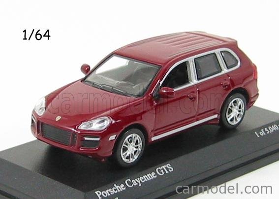 MINICHAMPS 640066280 Scale 1/64 PORSCHE CAYENNE GTS 2007 RED