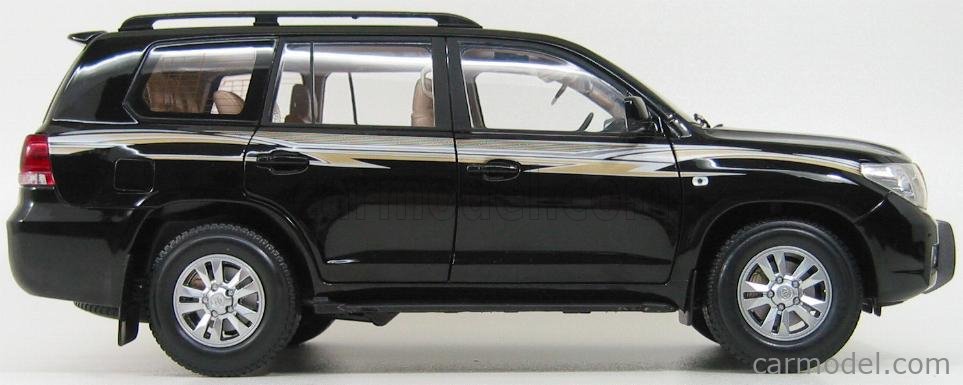 TOYOTA LAND CRUISER 200 1/18スケール ミニカー 1/18 Dealer Edition Toyota Land Cruiser LC200 (Black