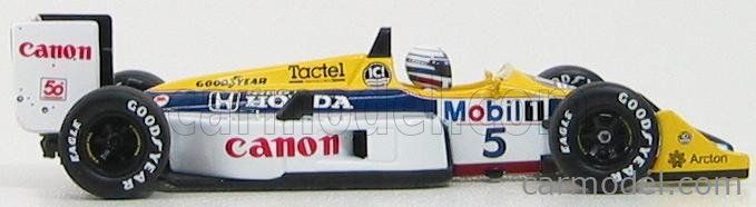 Miniature Williams FW11B Riccardo Patrese 1987 – Spark 1/43, édition Limitée (précommande)