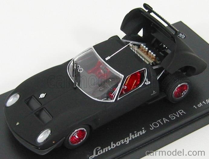 KYOSHO 03201MBK Scale 1/43 | LAMBORGHINI JOTA SVR 1970 MATT