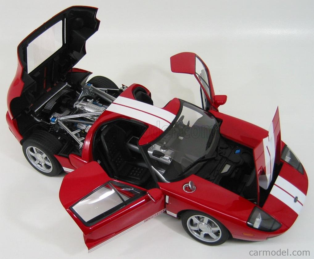 AUTOart ミレニアム 1/18 2005 FORD GT 赤 AUTOart ミレニアム 1/18 2005 FORD GT 赤 おもちゃ