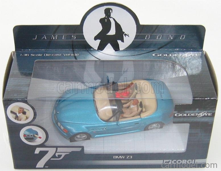 Corgi CRG-CC04905 BMW Z3 GoldenEye – James Bond 007 – Échelle 1/36 – Prévente
