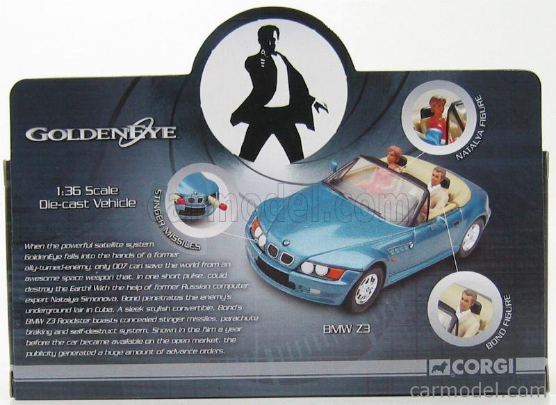 Corgi James Bond Collection Ultime Bmw Z3 Goldeneye