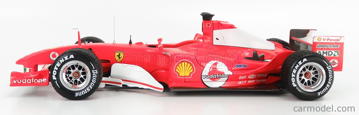 35▢HOT WHeeLS フェラーリF2004 1/18 IY0702-3 Hot wheels 1/18 Ferrari F2004 7 times Champion Michael