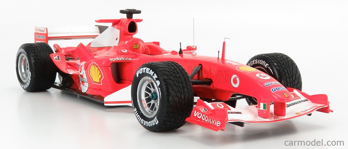 35▢HOT WHeeLS フェラーリF2004 1/18 IY0702-3 Hot wheels 1/18 Ferrari F2004 7 times Champion Michael