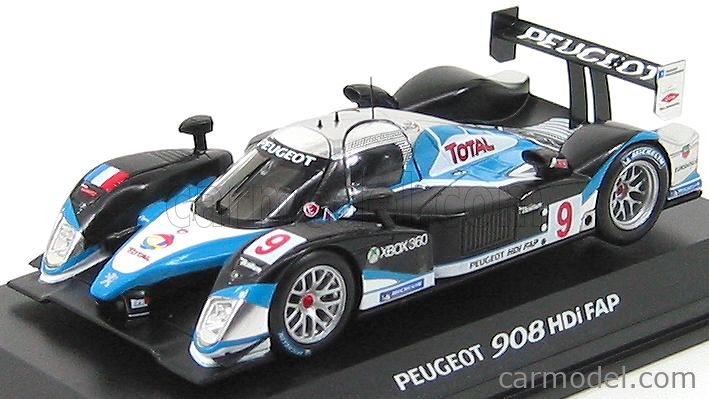 NOREV 472727 Scale 1/43 | PEUGEOT 908 HDI FAP N 9 2009 BLACK BLUE