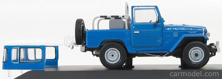 NOREV 800353 Scale 1/43 | TOYOTA BJ40 LAND CRUISER 1980 BLUE WHITE