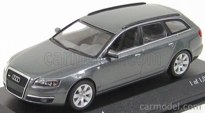 MINICHAMPS 400013011 Scale 1/43 | AUDI A6 AVANT 2004 GREY MET