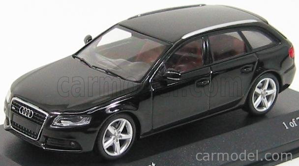 MINICHAMPS 400017010 Scale 1/43 | AUDI A4 AVANT 2007 BLACK