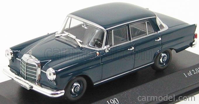 1/43 1964 black wonderful resin-modelcar Mercedes-Benz 230 UNIVERSAL W110 