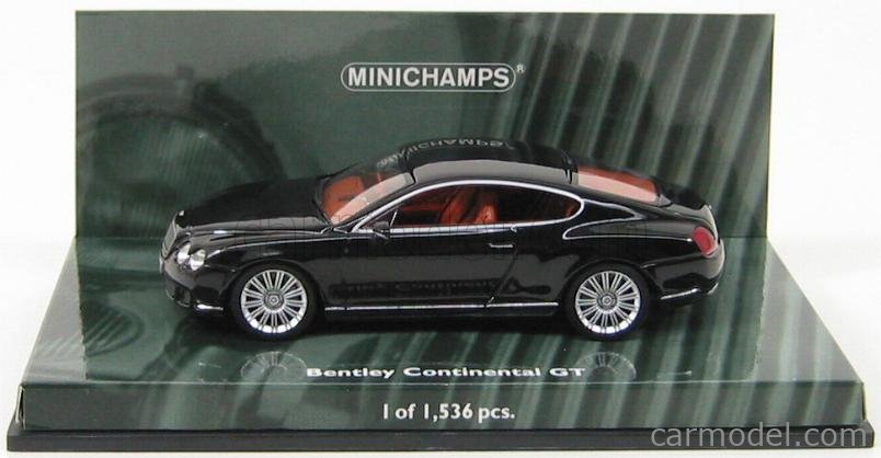 MINICHAMPS 436139600 Scale 1/43 | BENTLEY CONTINENTAL GT