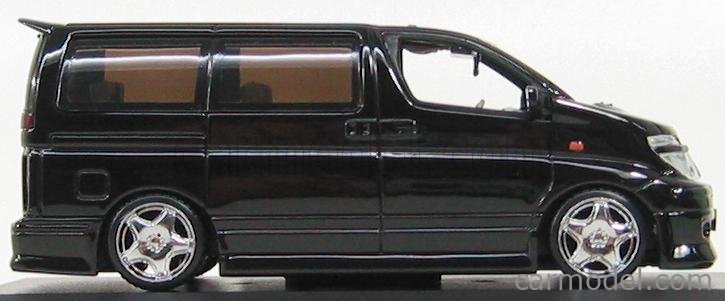 VIP-CAR AOV72707 Scala 1/43 | NISSAN ELGRAND KENSTYLE 2002 BLACK