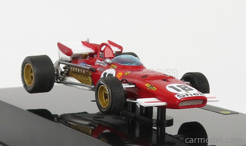 Ferrari 312B 1st Canadian Grand Prix 1970 Jacky Ickx 1:43 Model HOT WHEELS 