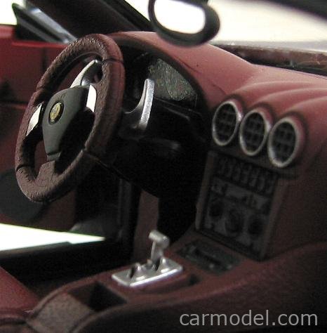 FERRARI 575 GTZ ZAGATO gris au 1/18 de HOT WHEELS ELITE P9915 voiture