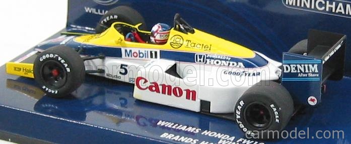 WILLIAMS - F1 HONDA FW10 N 5 1st WINNER EUROPEAN GP 1985 N.MANSELL