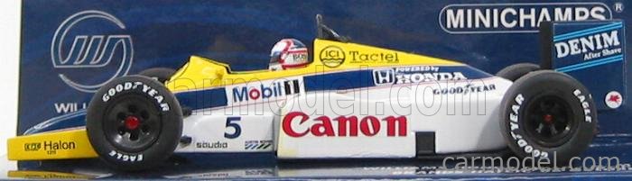 WILLIAMS - F1 HONDA FW10 N 5 1st WINNER EUROPEAN GP 1985 N.MANSELL