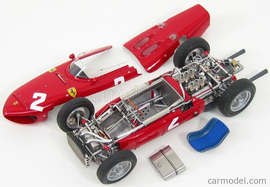 FERRARI - F1 156 SHARKNOSE N 2 WINNER GP ITALIAN PHIL HILL 1961 WORLD  CHAMPION