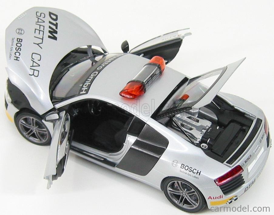 1/18 京商 Audi アウィディ R8 DTM Safery car KYOSHO 09214DTM Scale 1/18 | AUDI R8 DTM SAFETY CAR 2008 SILVER