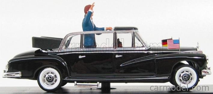Mercedes benz 300l 1963 adenauer kennedy tv series scala 1//43 rio-models 4264//p