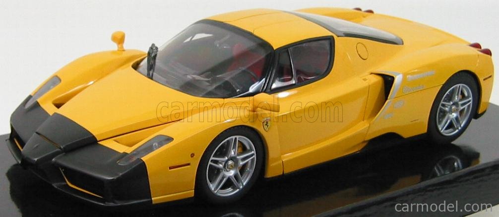 BBR-MODELS HESP008 Scale 1/18 | FERRARI ENZO TEST CAR FIORANO 2003 MICHAEL  SCHUMACHER YELLOW BLACK