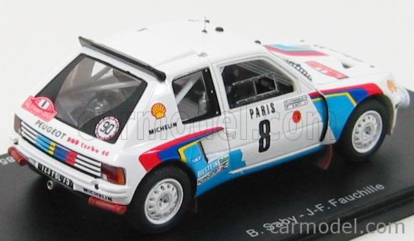 SPARK-MODEL S1269 Scale 1/43 | PEUGEOT 205 T16 N 8 RALLY