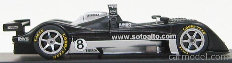 GAMMA MODELS SPG025 Scale 1/43 | DOME S101 N 8 TEAM RACING HOLLAND