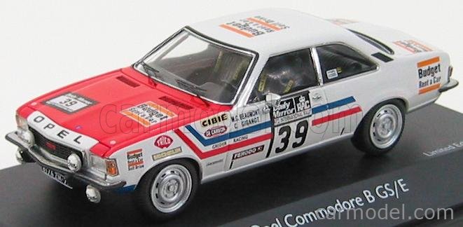 【3台セット】シュコー　オペル　コモドーレ　B GS/E 1/43 SCHUCO 02779 Scale 1/43 | OPEL COMMODORE B GS/E N 39 RALLY