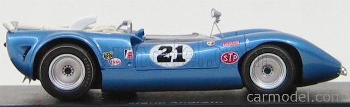 Spark 1:43 Lola T70 Mk3 #7 24h LeMans 1968 U. Norinder, S. Axelsson S1433 modèle voiture S1433