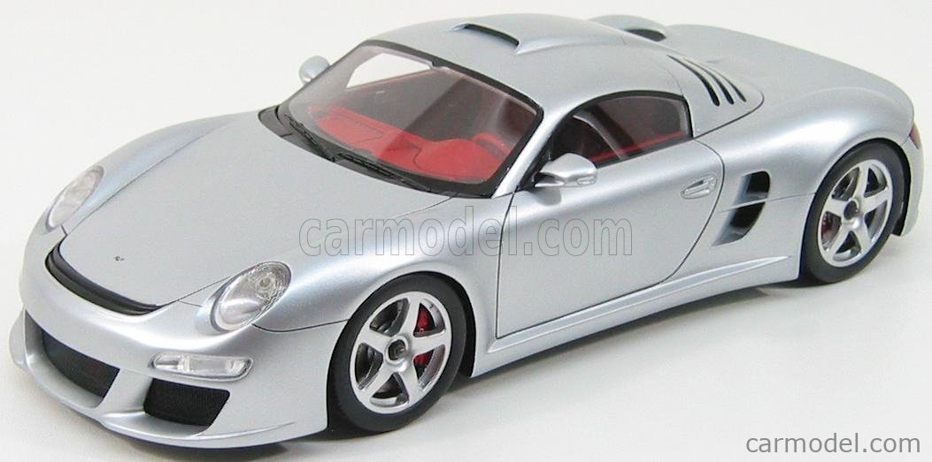 SPARK-MODEL 18S020 Scale 1/18 | PORSCHE RUF CTR 3 PRESENTAZIONE 2007 SILVER