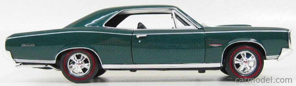 WELLY WE19856GR Scale 1/18 | PONTIAC GTO COUPE 1966 DARK