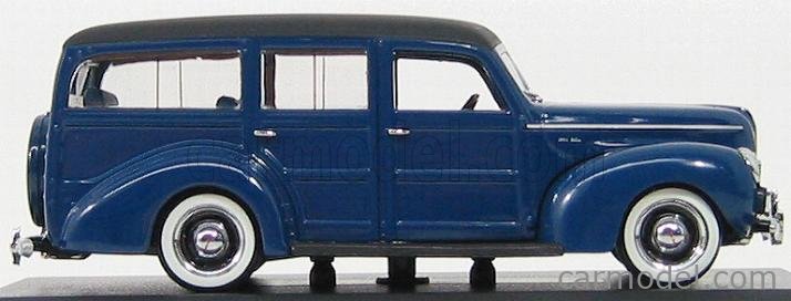 MINICHAMPS 400082112 Scale 1/43 | FORD USA DELUXE WOODY SW 1940 BLUE