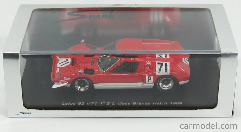 スパーク1/43ロータス62 ブランズハッチ1969 : ミニカー道中記