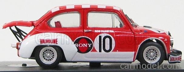 BRUMM S08/03B Escala 1/43 | FIAT 600 ABARTH 1000 TCR N 10