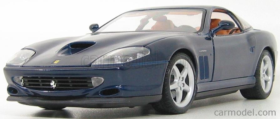 MAISTO 31839B Scale 1/18 | FERRARI 550 MARANELLO 1996 BLUE MET