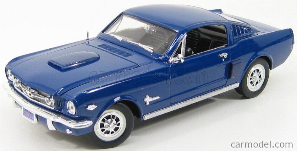 MIRA 6114 Scale 1/18 | FORD USA MUSTANG COUPE 1965 BLUE