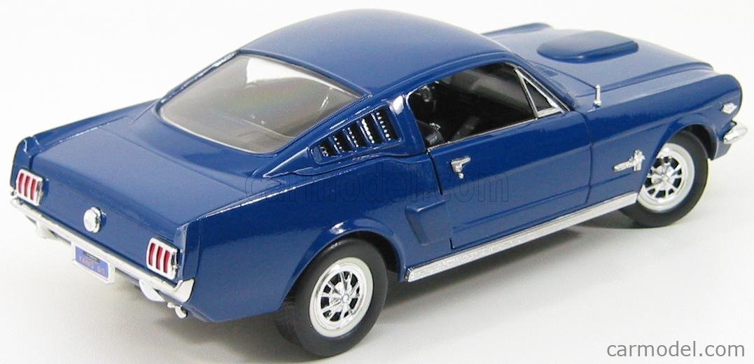 MIRA 6114 Scale 1/18 | FORD USA MUSTANG COUPE 1965 BLUE