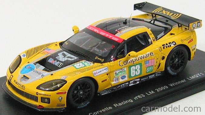 CHEVROLET - CORVETTE C6R N 63 WINNER 24h LE MANS LMGT1 2009 O'CONNELL -  MAGNUSSEN - GARCIA