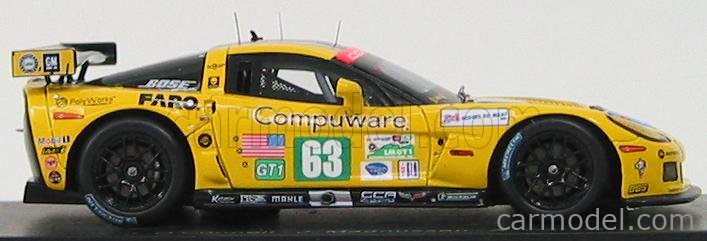 SPARK-MODEL S0179 Scale 1/43 | CHEVROLET CORVETTE C6R N 64 24h LE MANS 2007 O.BERETTA - O.GAVIN