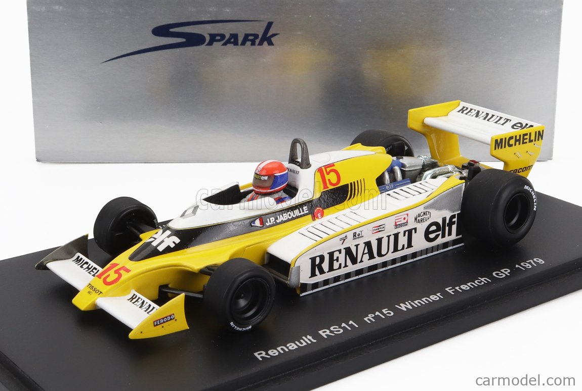 RENAULT F1 RS11 Turbo 1979 Jean Pierre JABOUILLE 1/43