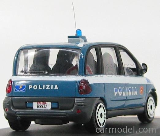 FP MODEL 1 43 FIAT MULTIPLA POLIZIA POLSTRADA SERENISSIMA fp-model-1-43-fiat-multipla-polizia-polstrada-serenissima