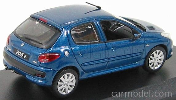 NOREV 472651 Масштаб 1/43 | PEUGEOT 206 2009 BLUE MET