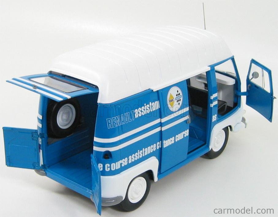 Voiture Miniature Renault Estafette 1967 Saviem Blue 1/18 - 185122 NOREV
