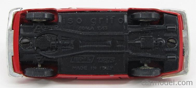 EDILTOYS 12 Scale 1/43 | ISO RIVOLTA GRIFO 7 LITRE RED