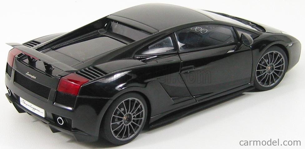 AUTOART 74582 Scale 1/18 | LAMBORGHINI GALLARDO SUPERLEGGERA 2007 BLACK