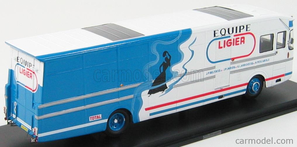 S2658 Spark: 1/43 Transporter Saviem S45 BP Ligier Team 24 Hours of Le
