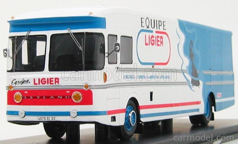 Spark 1:43 - Coche a escala - Saviem S45 Brutus - Transporter Ligier