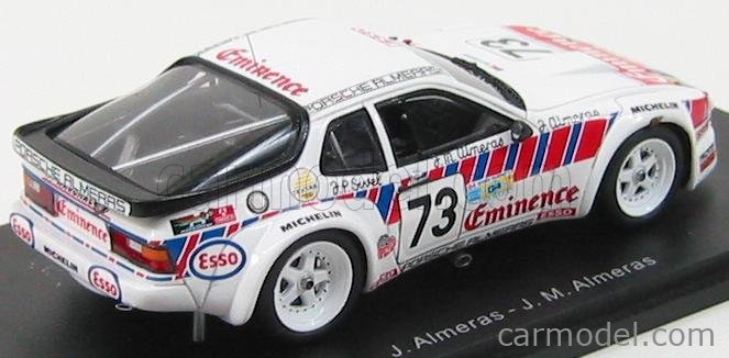 PORSCHE - 924 CARRERA GTR TEAM EMINENCE RACING N 73 24h LE MANS 1981  J.M.ALMERAS - J.ALMERAS